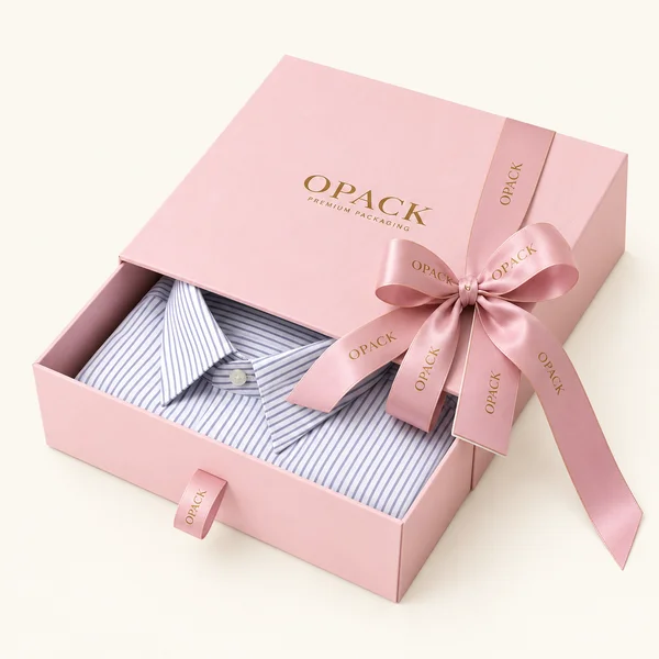 Apparel packaging boxes UK designed for elegant fashion product presentation
