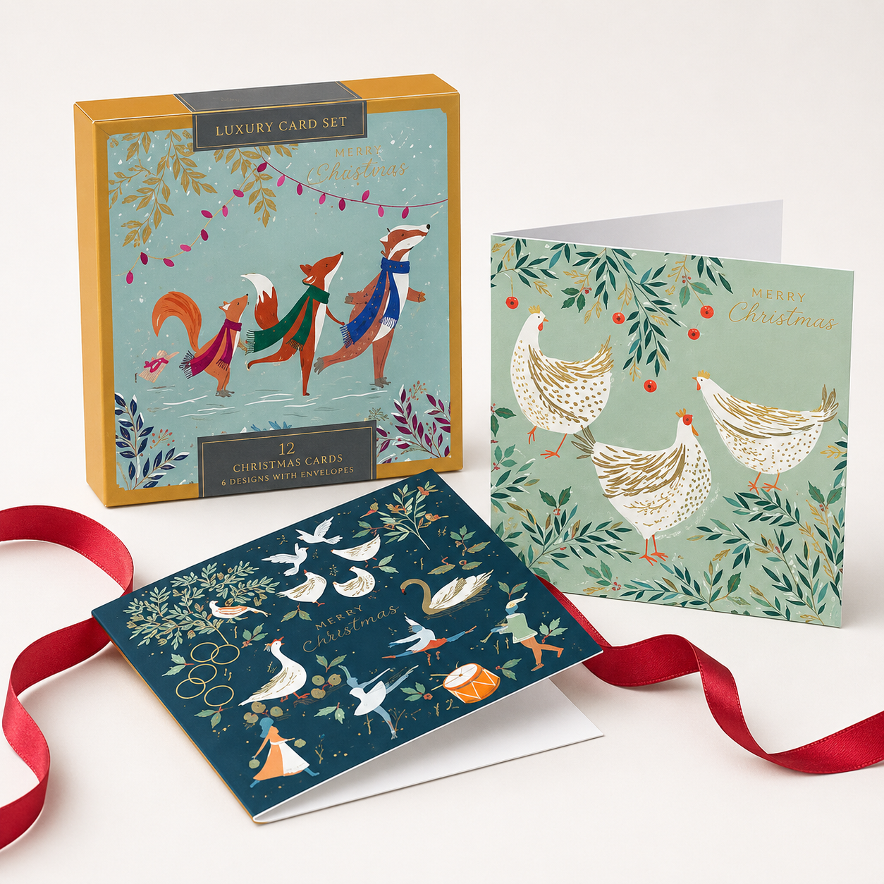 luxury Christmas gift card boxes